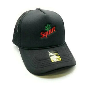 Squirt Mesh Trucker Snapback (Black)